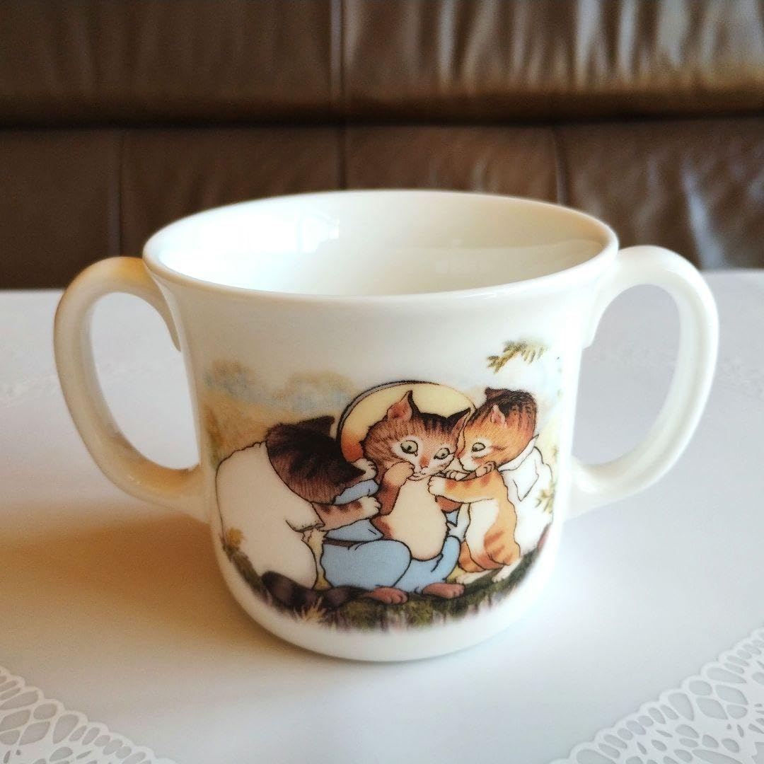 Amazon.co.jp: ロイヤルドルトン こねこのトム 両手マグカップ 