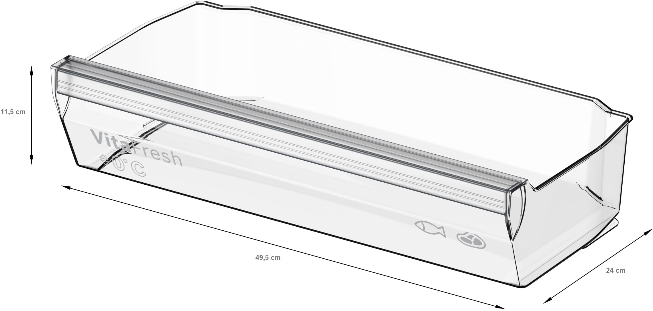 Bosch KUL22ADD0, Serie 6, Smarter Unterbau-Kühlschrank mit Gefrierfach, 82 x 60 cm Nische, 93 L Kühlen & 17 L Gefrieren, Made in Germany, längere Frische mit VitaFresh 0º, sehr leise, HomeConnect