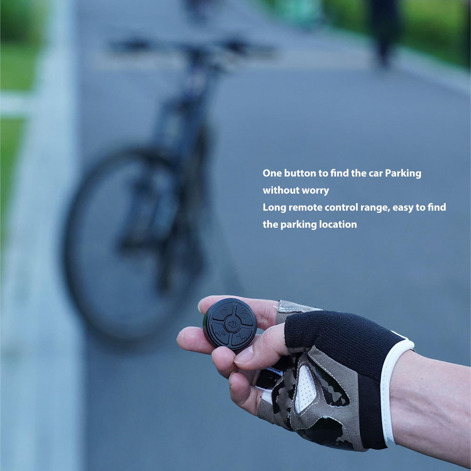 Clacson Elettrico per Bicicletta con Telecomando, 80-130 dB, Ricaricabile 300mAh, Impermeabile IPX6, Allarme Antifurto, Installazione Rapida
