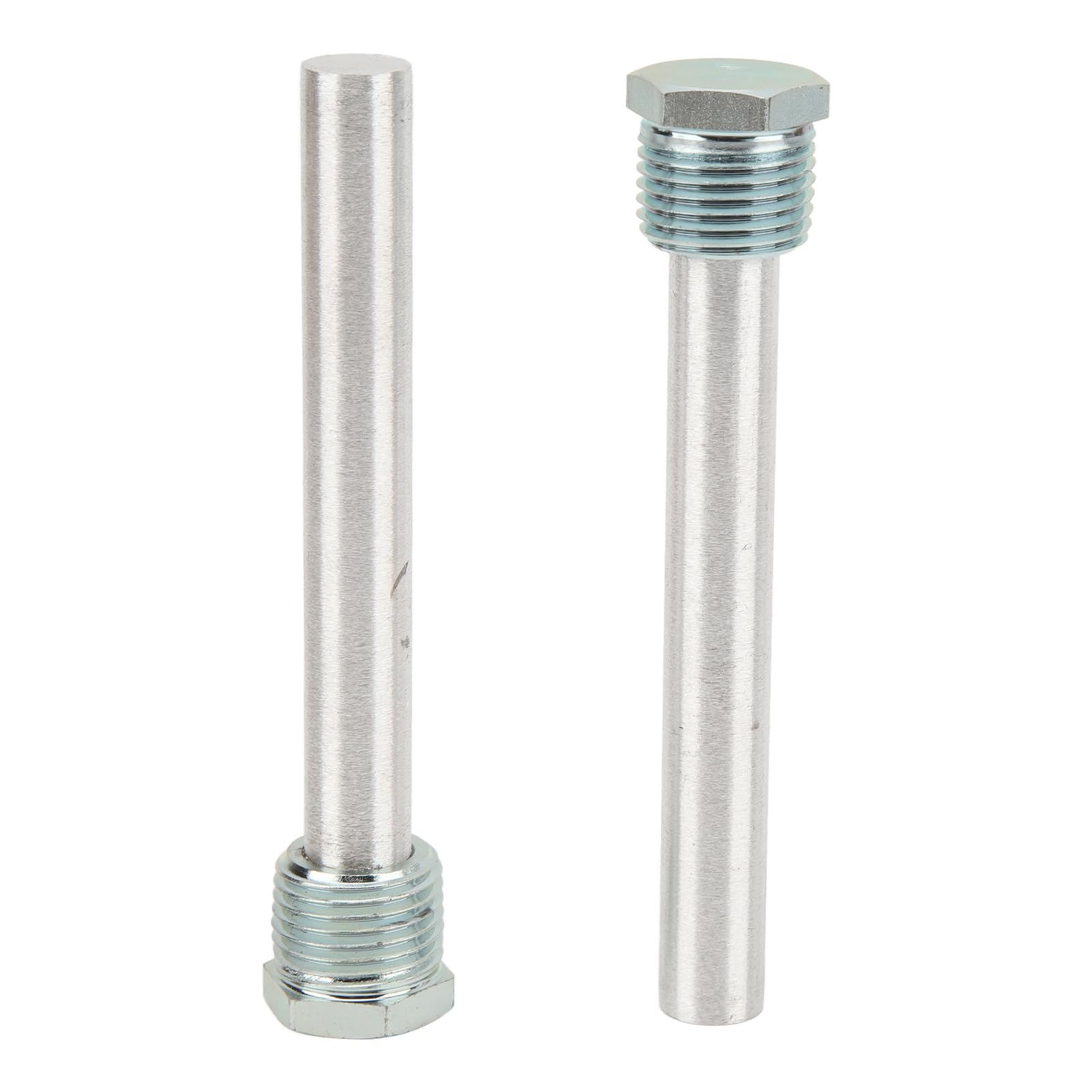 Asta di Anodo di Magnesio da 2 Pezzi con Cappuccio in Zinco Blu, Filettatura NPT da 1/2 Pollice, Robusta e Affidabile per Scaldabagni per Camper