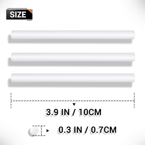 Miniatura 39 de ENPOINT Paquete de 72 barras de pegamento caliente negras a granel, 0.27 x 4 pulgadas, mini barras de pegamento caliente para reparación