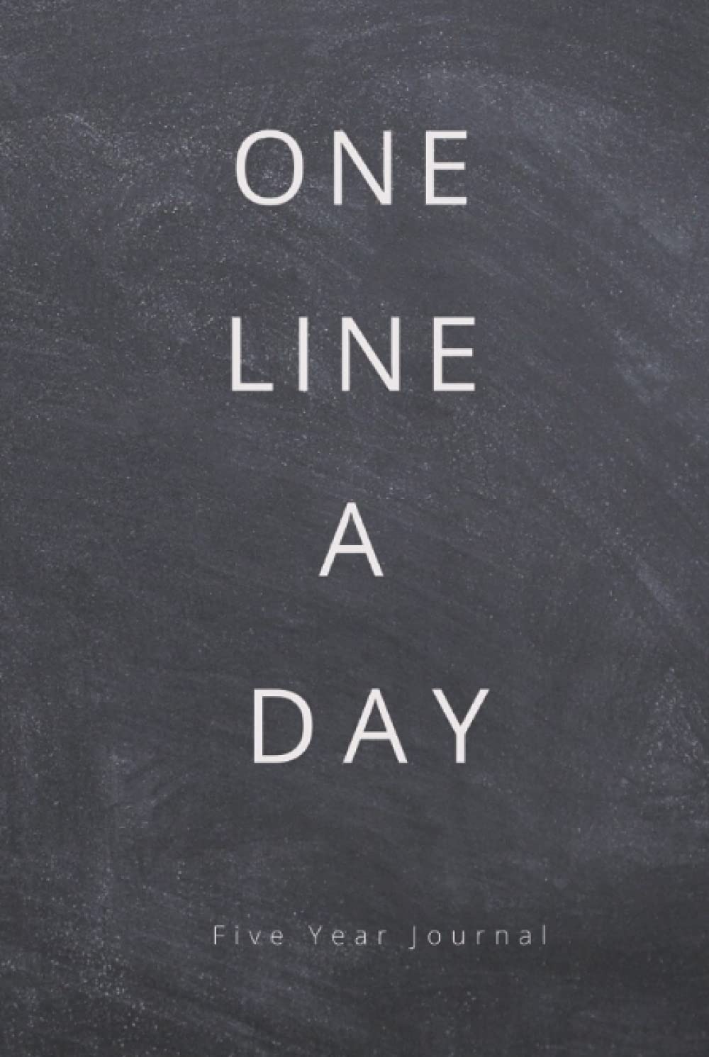 Five year journal one line a day: Lined and dated memory book and 5 year diary for daily reflections.