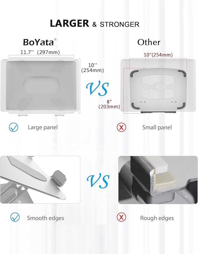 Soporte para Laptop BoYata Ajustable, Compatible con Portátiles hasta 17 Pulgadas miniatura 5