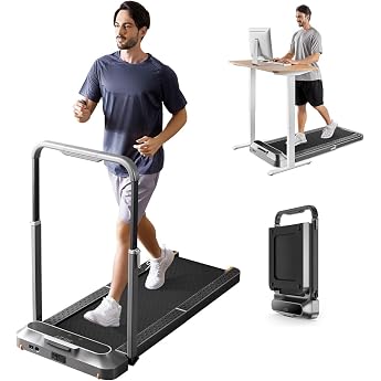 WalkingPad by Kingsmith R2 R3 Hybrid+ Walking Pad Treadmill for Home Office Foldable Depending on Model Up to 120 kg Load Capacity 12 km/h; All Models LED Display App No Assembly Required