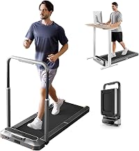WalkingPad by Kingsmith R2, R3 Hybrid+ Walking-Pad Laufband für Zuhause Büro klappbar (je nach Modell: bis zu 120kg Tragkraft, 12km/h; alle Modelle: LED-Display, App, Keine Montage nötig)