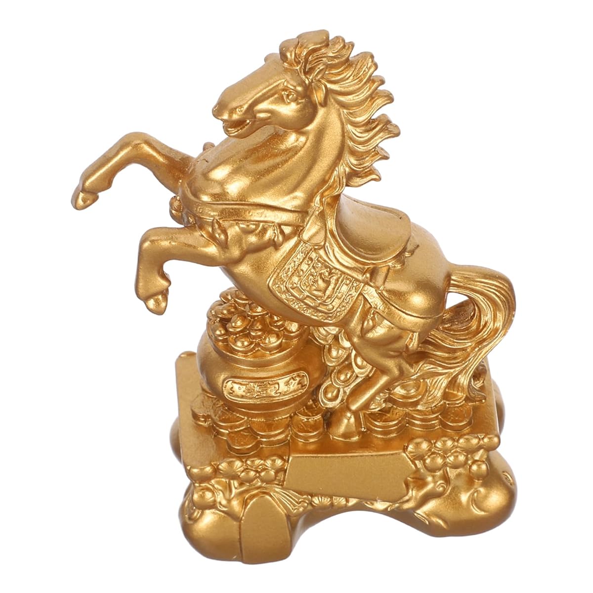 Estatua Feng Shui de Caballo de Resina para Decoración miniatura 7