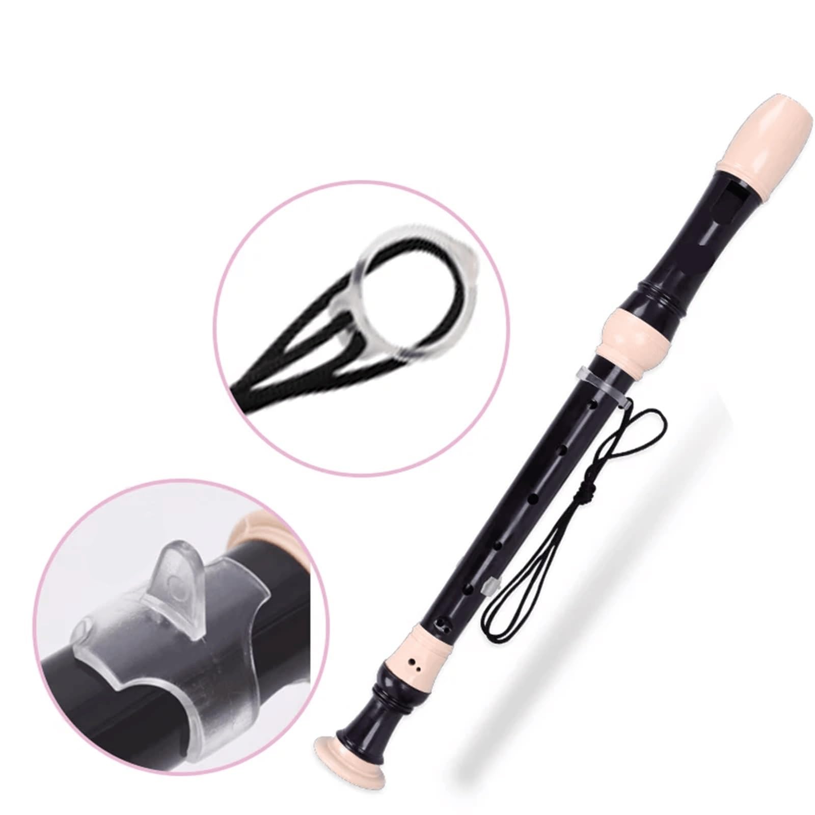 Flauto Dolce Professionale Flauto Dolce Contralto (diteggiatura Tedesca) Strumento A Fiato In ABS A 8 Fori