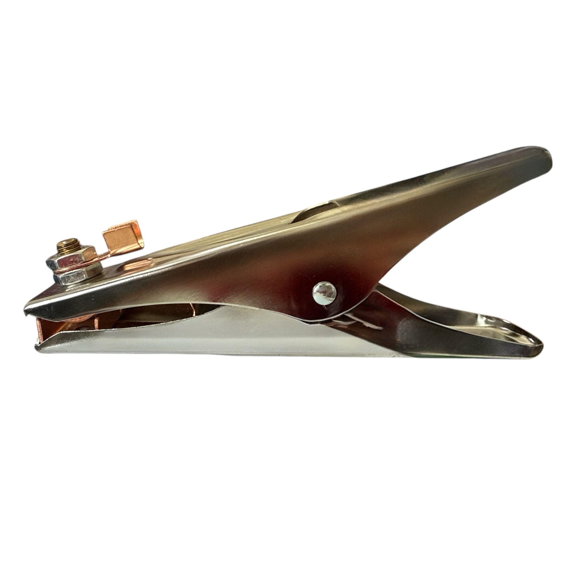 Morsetto di massa per saldatura 500A, bocca 80mm, Pinza Per Saldatrice, Morsetto di Terra, Morsetto per saldatura,Cavo Messa Saldatore Manuale La Maggior Parte Delle Saldatrici Art.451050