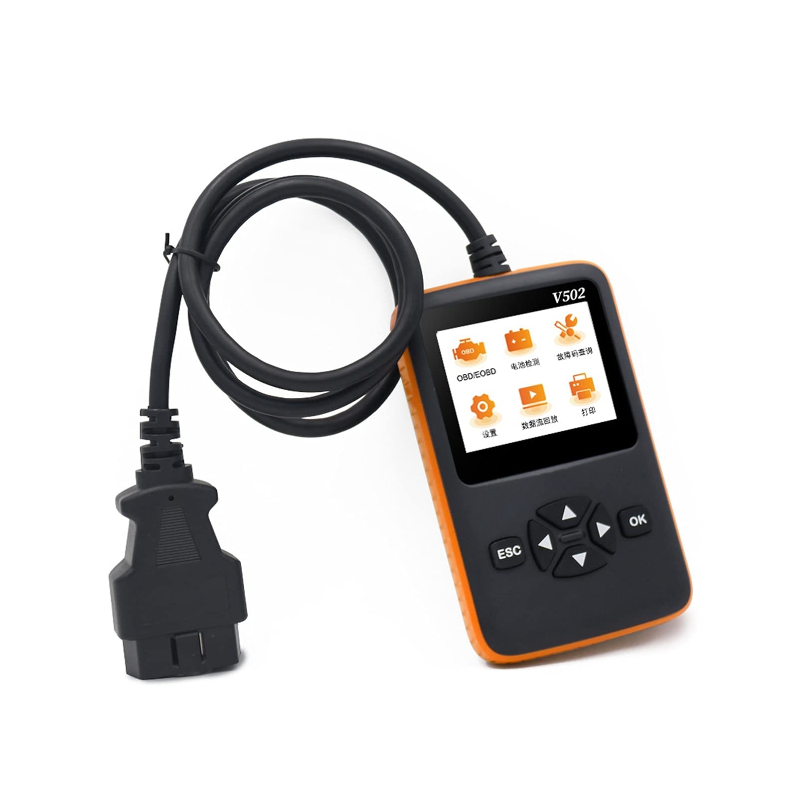 Diagnosi guasti del motore auto, carte di lettura del codice dell'automobile, diagnostica dei guasti dell'auto, attrezzi diagnostici auto OBD2, diagnosi del motore Portatile e comodo