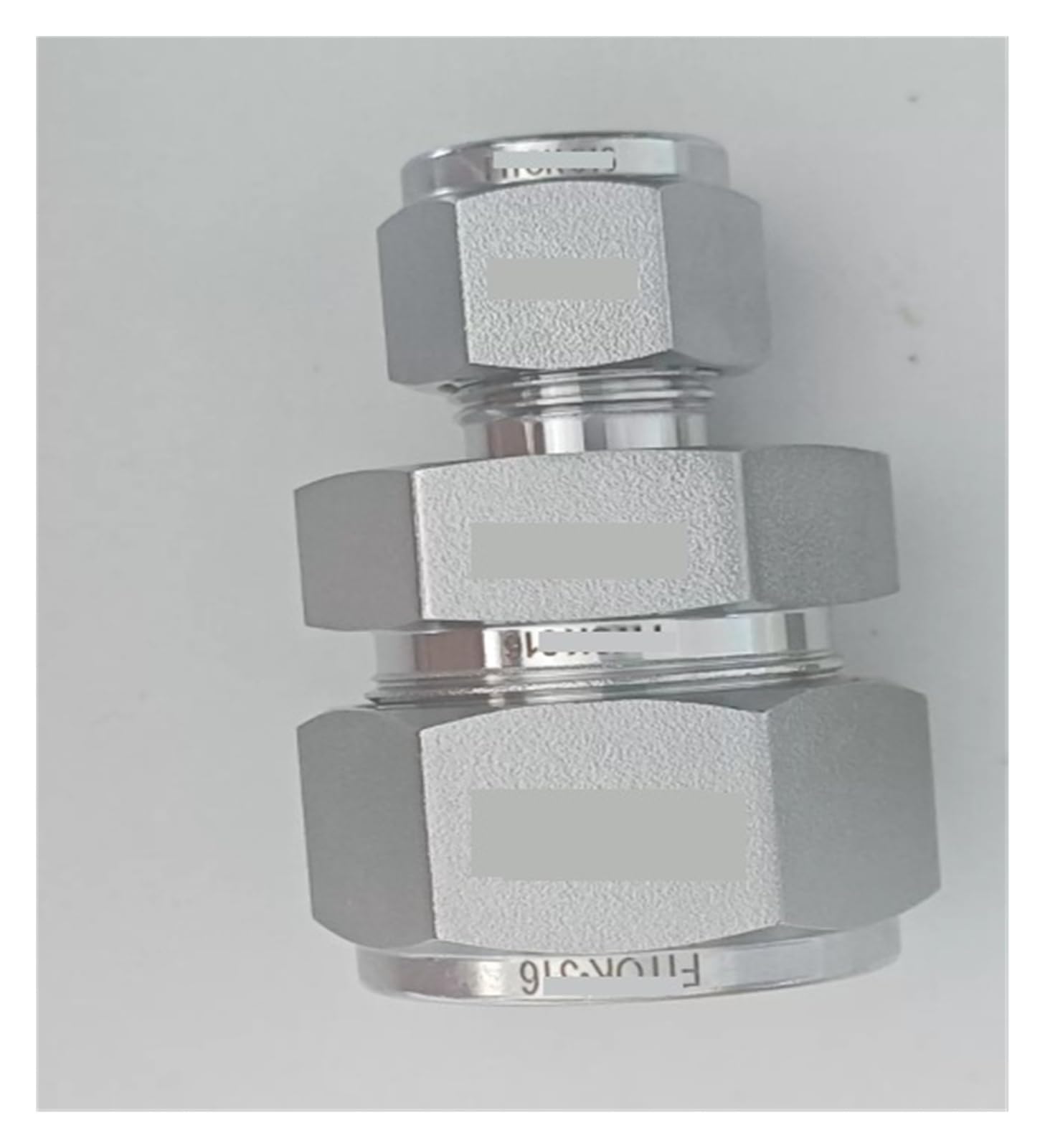 Stainless Steel Double Ferrule Straight Union SS-U-FL12-FL6 Original