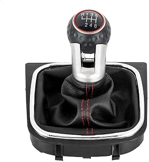 Gear Shift Knob for V&w for Golf 6 MK6 G&T&I GTD R20 2009-2013 Manual Car Stick Lever Shifter Handball Gaiter Boot