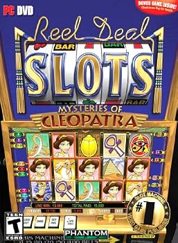 Video Game Reel Deal Slots Mysteries of Cleopatra Book