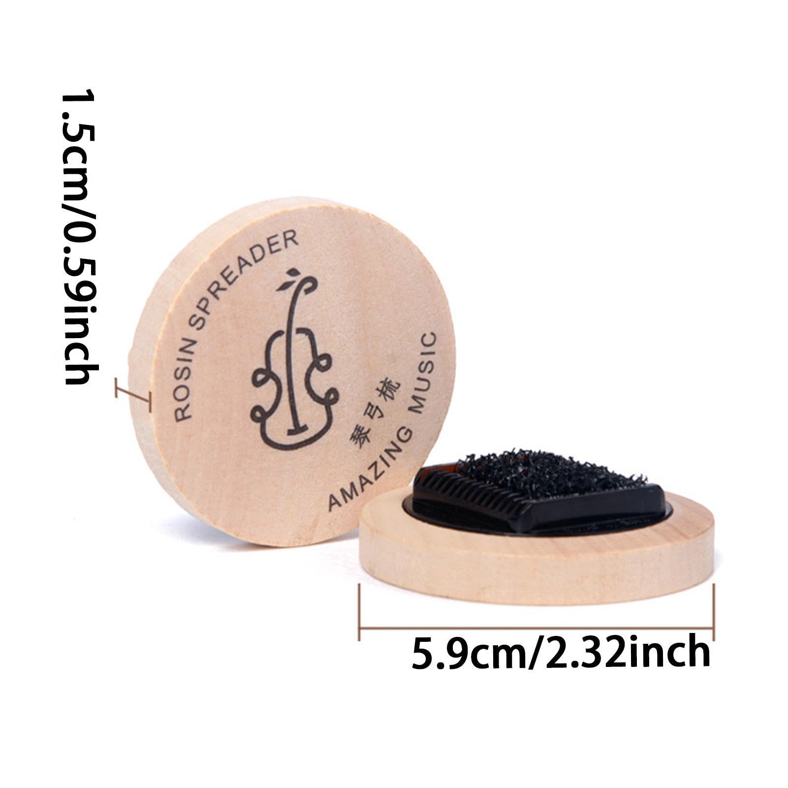 Peigne pour de violon | Outils de Nettoyage Naturel de Luthier,Peigne Nettoyant Éliminateur De Colophane | pour Entraînement Concours Représentation Entretien Soin et