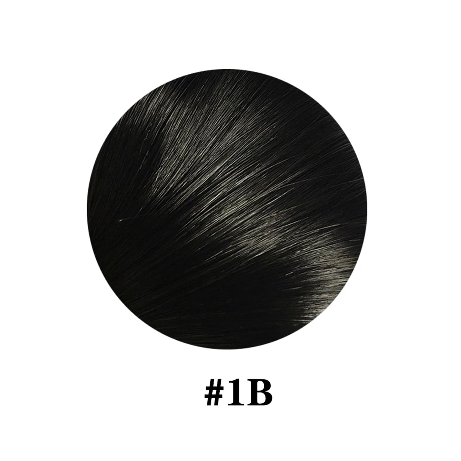 Kobiety Body Wave String Kucyk Natural Black Clip in Human Hair Extensions for Daily Cosplay (12 cali)
