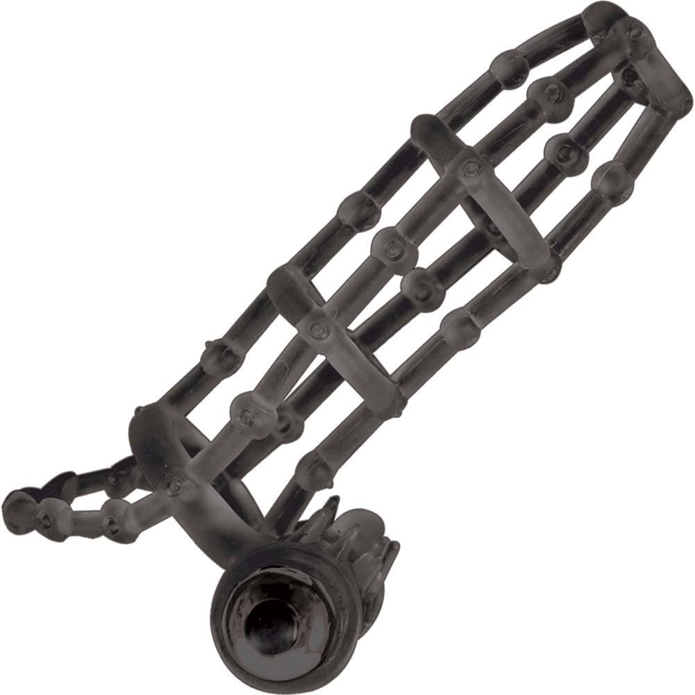 Nasstoys The Macho Vibrating Cockcage Cock Sleeve, Black