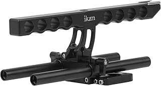 Ikan Elements Top Handle and Rods, Black (ELE-HDL-TOP)