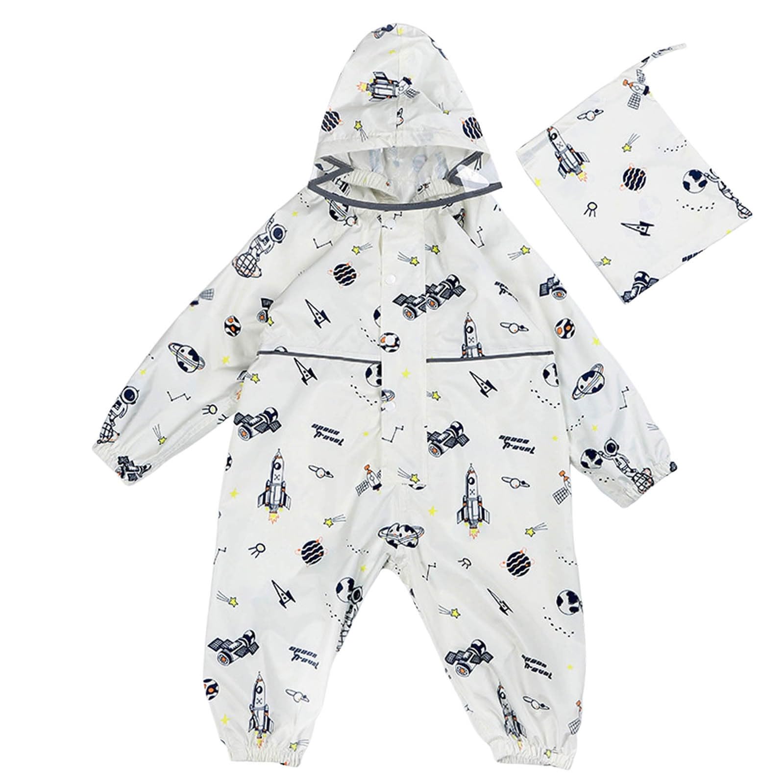 Générique Imperméable Enfant, Imperméables Filles Vêtement Pluie Capuche Poncho Combinaison Outdoor Manteau Réutilisable Incontournable Sèche Lavable