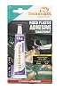 2x STRONG CLEAR ADHESIVE GLUE FOR HARD PLASTIC ABS TR EVA PERSPEX ACRYLIC GLASS NEW