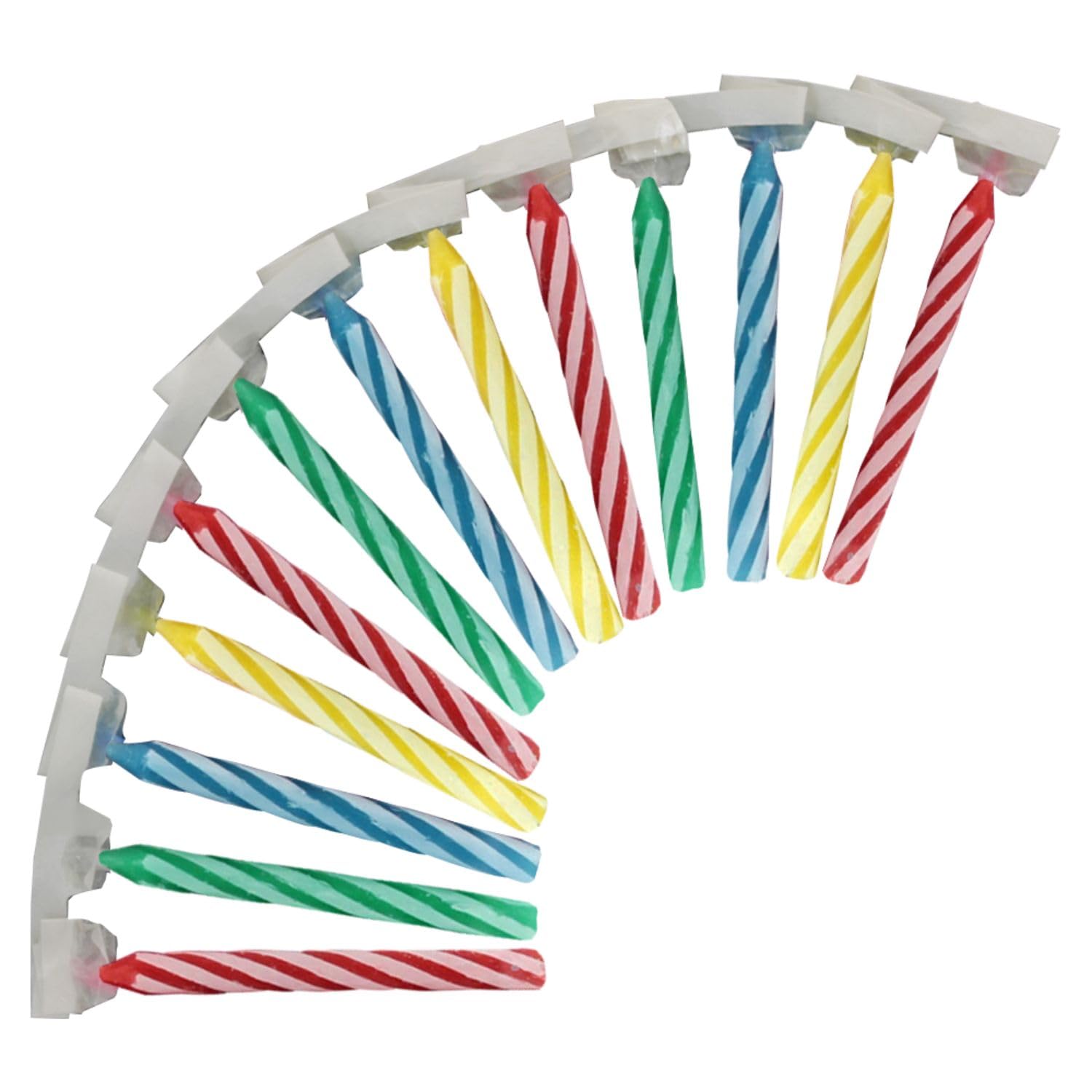 BEST PARTY EVER! Quick Light Chain Reaction - Velas para tarta de cumpleaños, 48 unidades | Lighting One Candle las luces para todos, multicolor, ideal para cumpleaños y mucho más