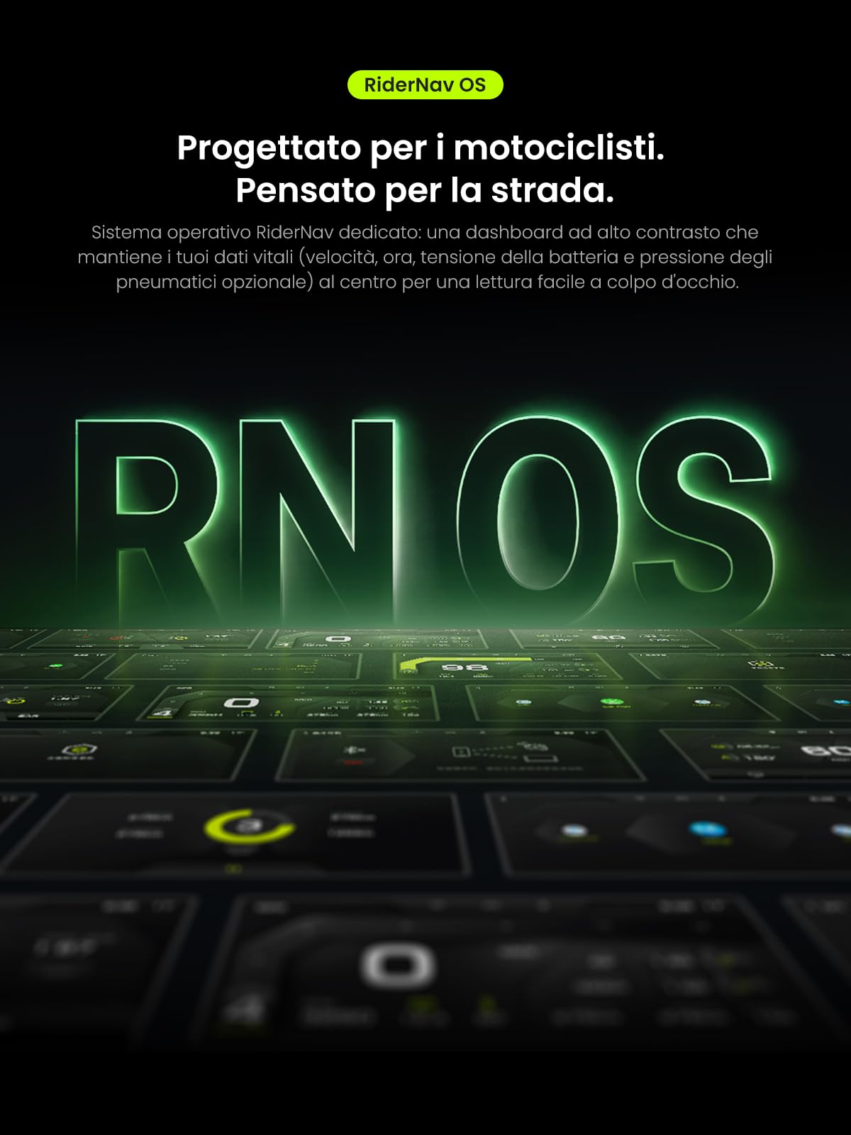 R7X Schermo Wireless per Moto con Apple CarPlay e Android Auto, Supporto a Sgancio Rapido, Display da 7" 1200 Nit 60fps, Impermeabile IP69K, Controllo Action Cam, Misura Universale