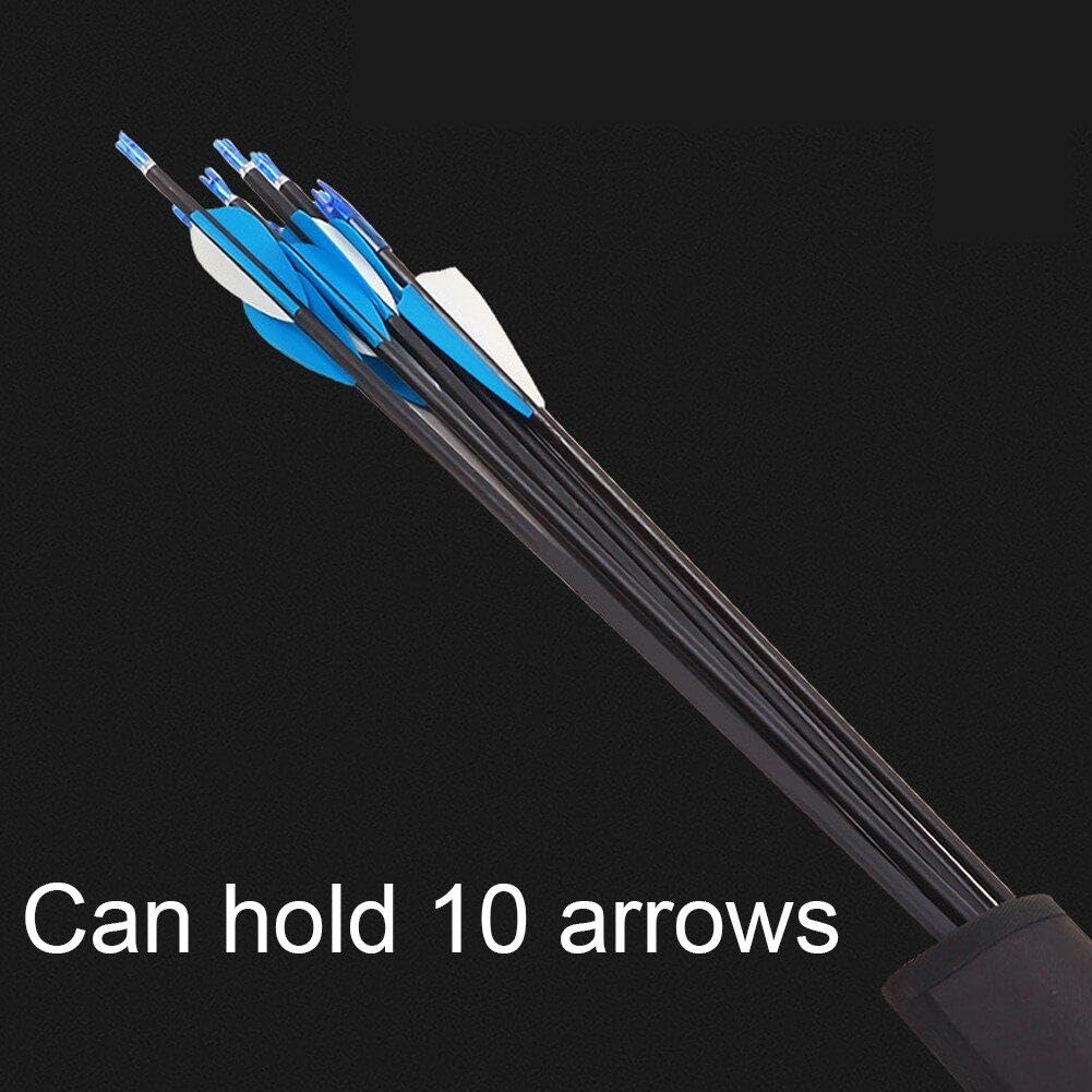 Carquois Arc Carquois Dos/Hanche Elong - Pour Tir à L'Arc - Réglable, 30  Flèches - Noir/Camouflage/Vert/Rouge Carquois De Tir Flèche, image size:1001x1001