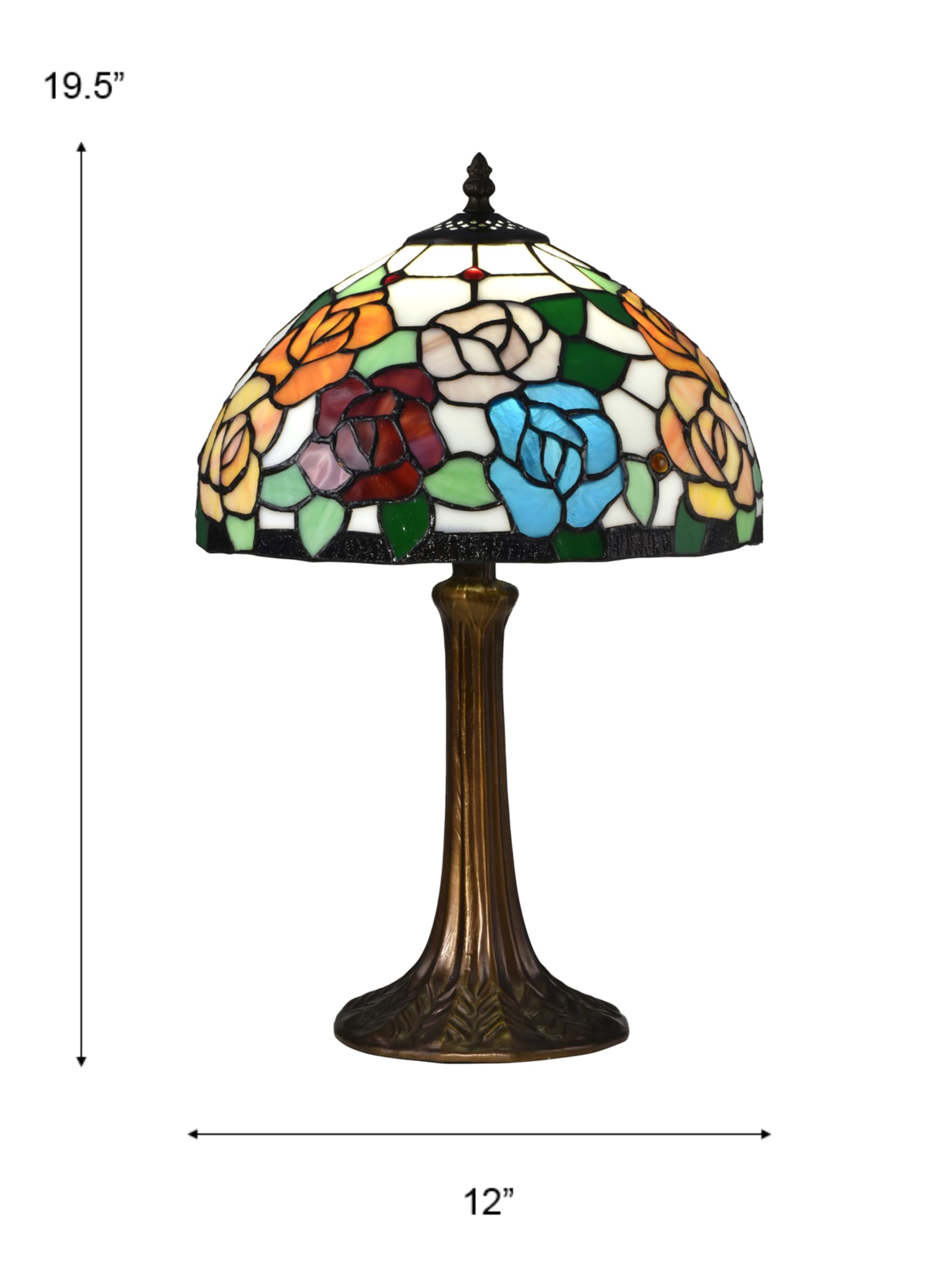 【希少!】Dale Tiffany デール ティファニー スタイル ランプ Dale Tiffany Traditional Tiffany Style Table Lamp 19.5