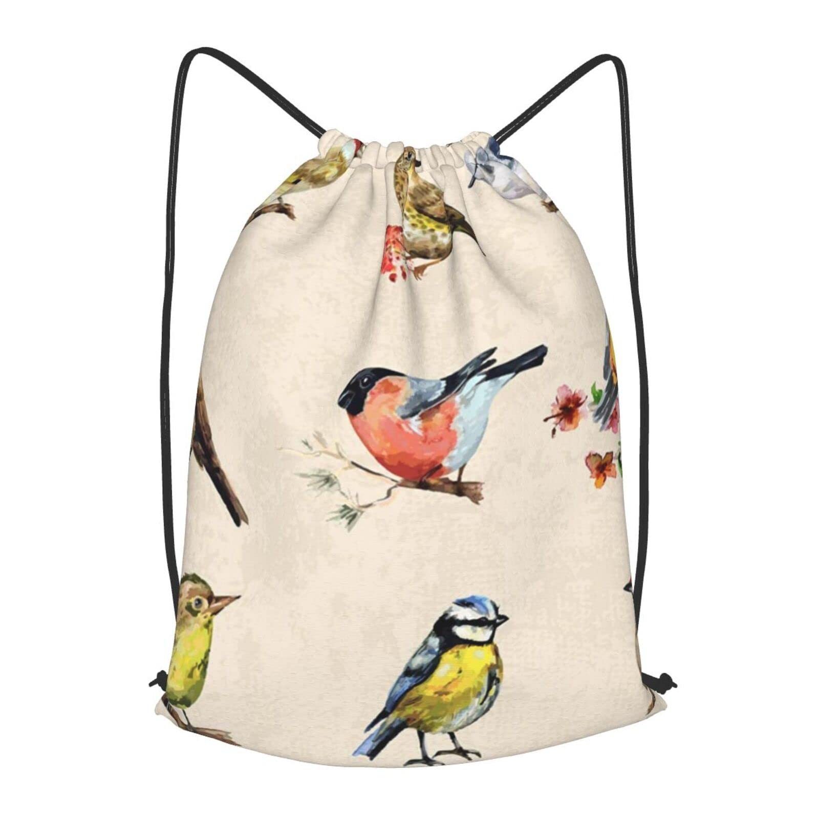 Saison Aquarell-Kordelzug-Rucksack – Wasserabweisend, 40,6 X 35,6 Cm, Für Sport, Reisen & Outdoor