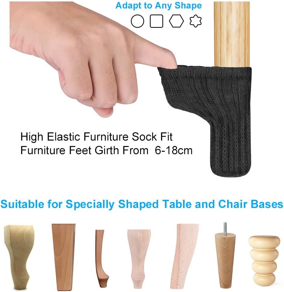 Primjena čarapa za noge stolica