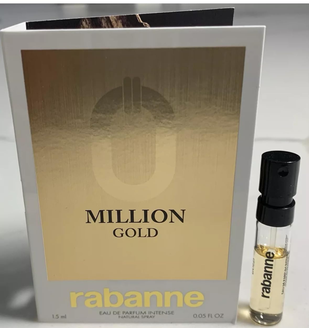Rabanne Million Gold Eau de Parfum Intense 1 5 ml 0 05 fl oz