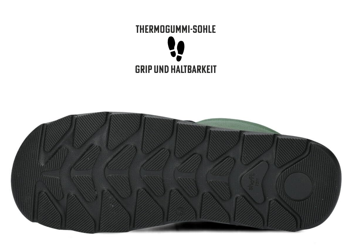 NAGABA 631 - Orthopädische Weit Stiefeletten Damen - Barefoot Inspiriert für Frauen – Boots Damen – Echtleder, Flache Schuhe, Lederschuhe mit Leder-Einlegesohle - Breite oder Hallux-Füße – Knöchelhoch