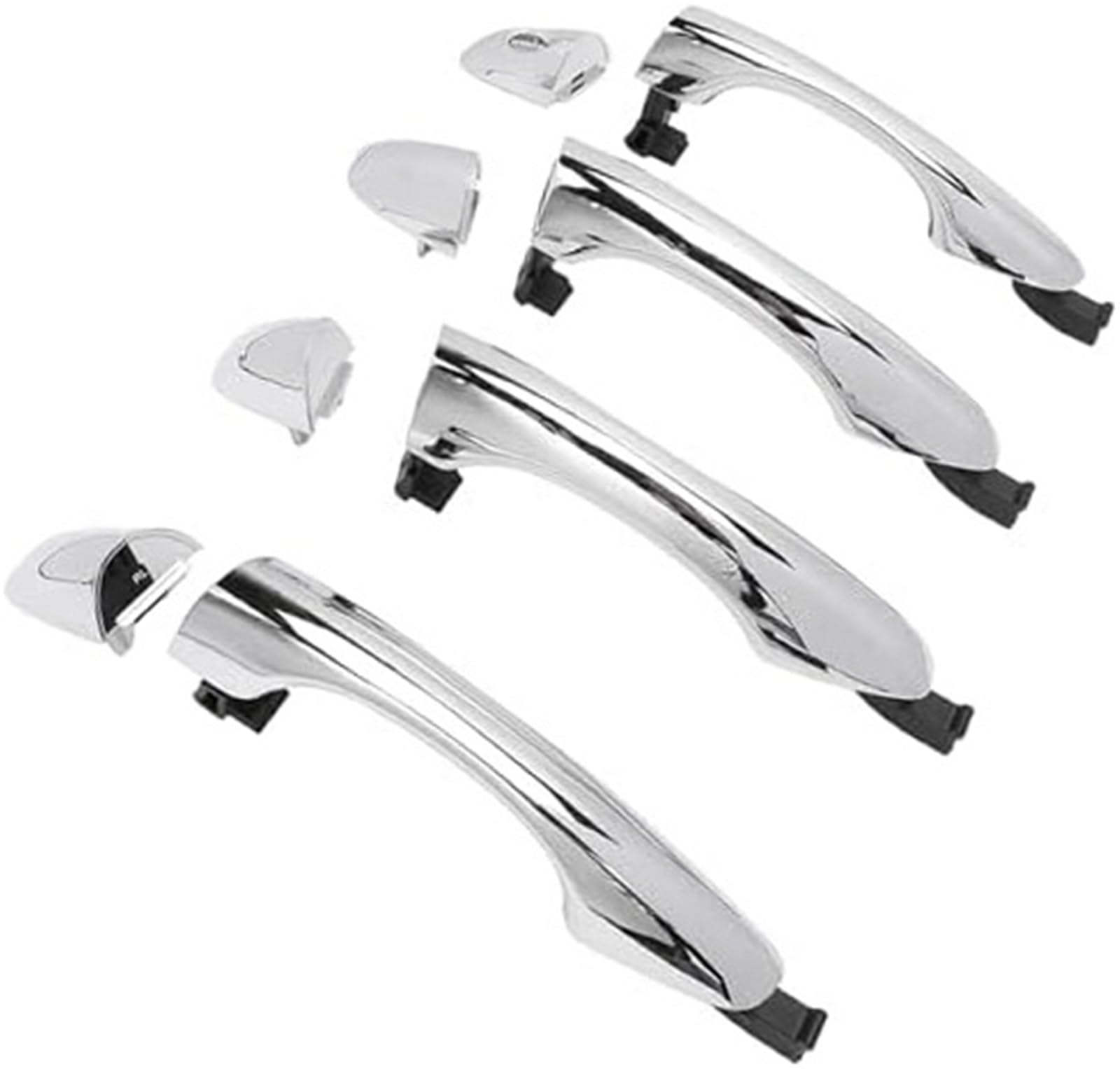 Jodriva Car Door Handle Cover Exquisite Craftsmanship Car Exterior Door Handle Set Sturdy Material, for Sorento 2016 2020