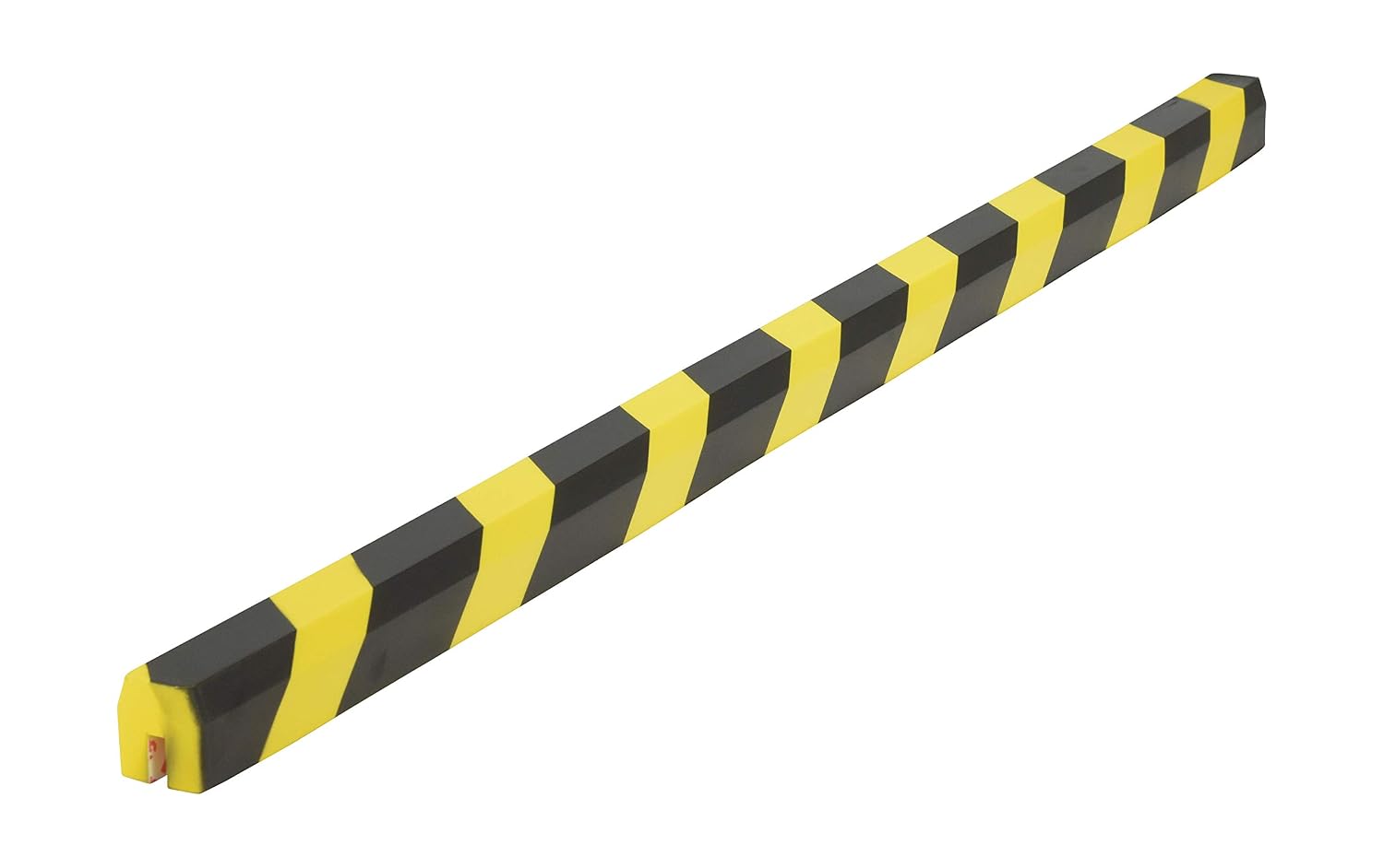 Vestil FEG-C Foam Edge Corner Guard, 40" Length x 1-1/2" Width x 7/16" Height, Yellow/Black