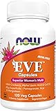 Now Foods, EVE, Multivitamínico para la Mujer, 120 Cápsulas veganas, Testado en Laboratorio, Sin Gluten, Vegetariano, No GMO Sin sabor 120 unidad (Paquete de 1)
