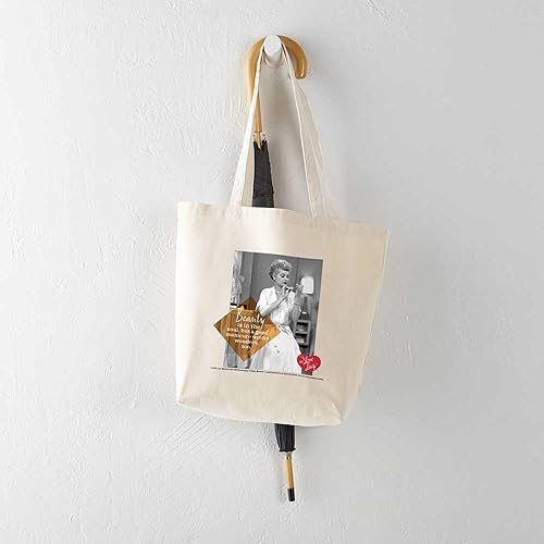 Miniatura 5 de CafePress I Love Lucy #Nofilter Tote Bag Natural Canvas Tote Bag, Cloth Shopping Bag