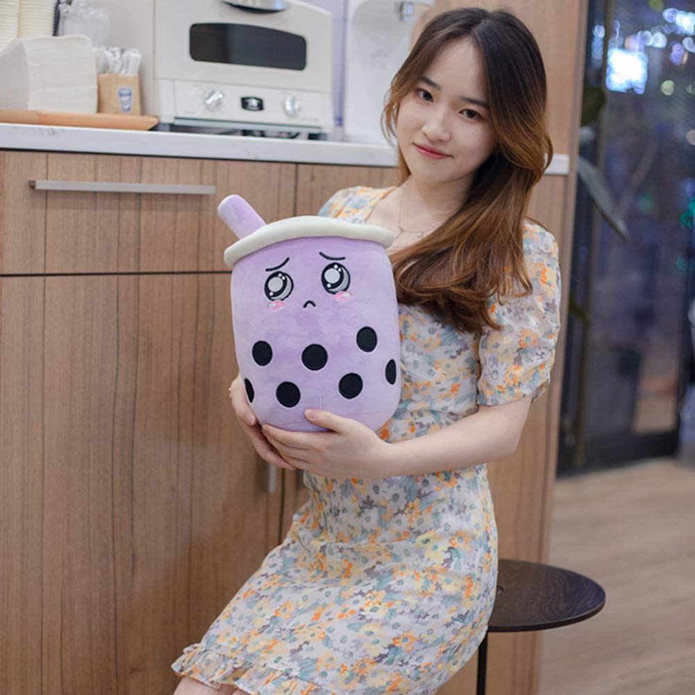 Coussin Peluche Tasse De Thé Au Lait - Jouet Doux Et Décoratif Pour Enfants Et Adultes
