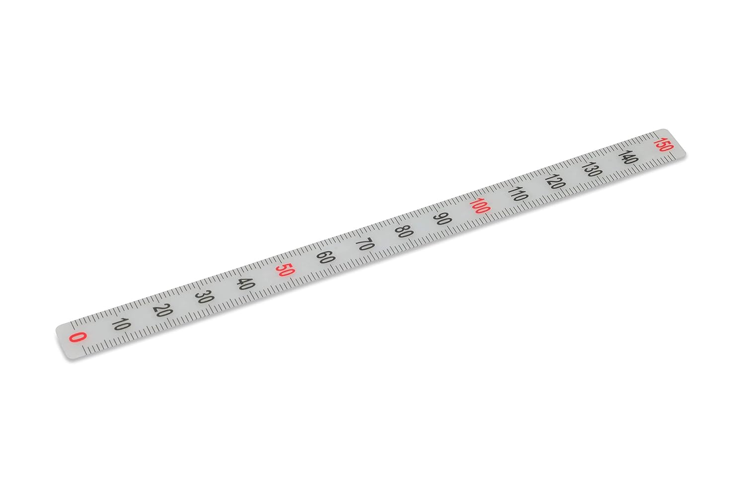 J.W. Winco 711-KUT-12.00-S-U Transparent Plastic Adhesive Backed Ruler ...