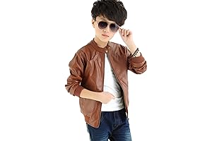 Boys Faux Leather Jacket: Ultimate Cool for the Little Adventurer