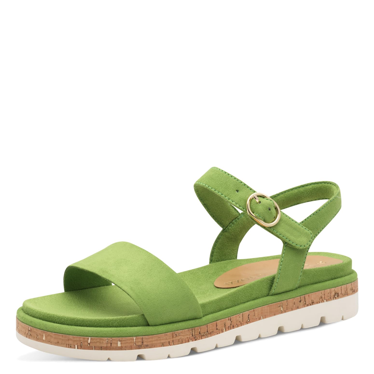 MARCO TOZZI Women's 2-28404-44 Sandals, Apple, 7 UK