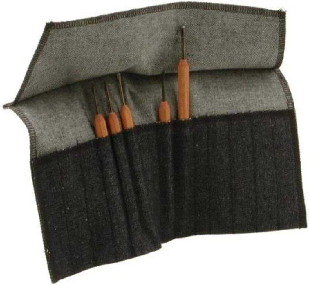 Wood is Good 170-2410 Dockyard Carving Set Tool Roll
