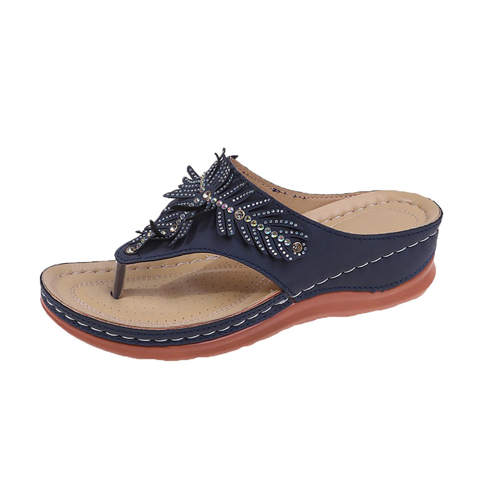 Sandale Chaussures Amazon Tongs Femme Tongs Confort Pied Tongs Orthopédiques Femme AEGJEGVD Soutien Voûte Plantaire Antidérapantes