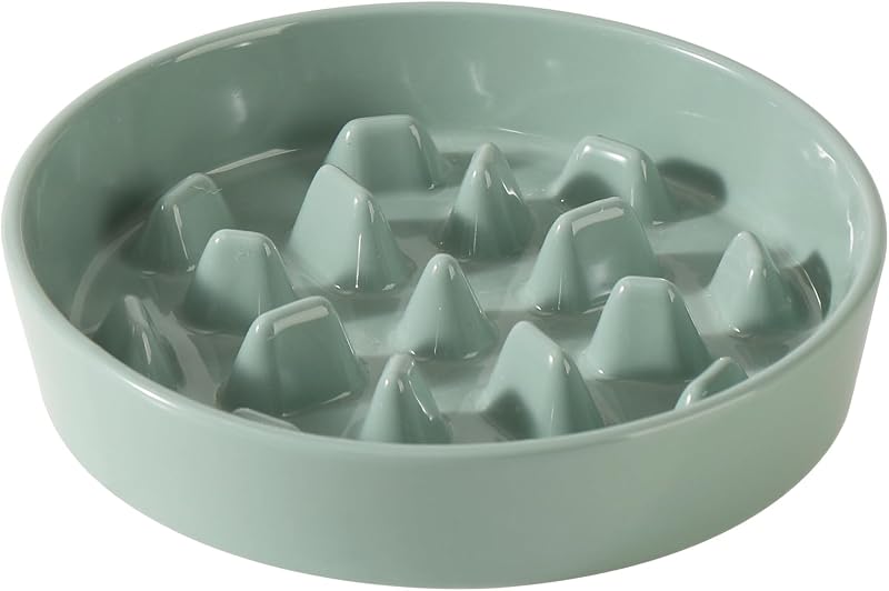 Comedouro Lento de Cerâmica para Cães Havniva com Labirinto JC-SLOW, 24,13 cm