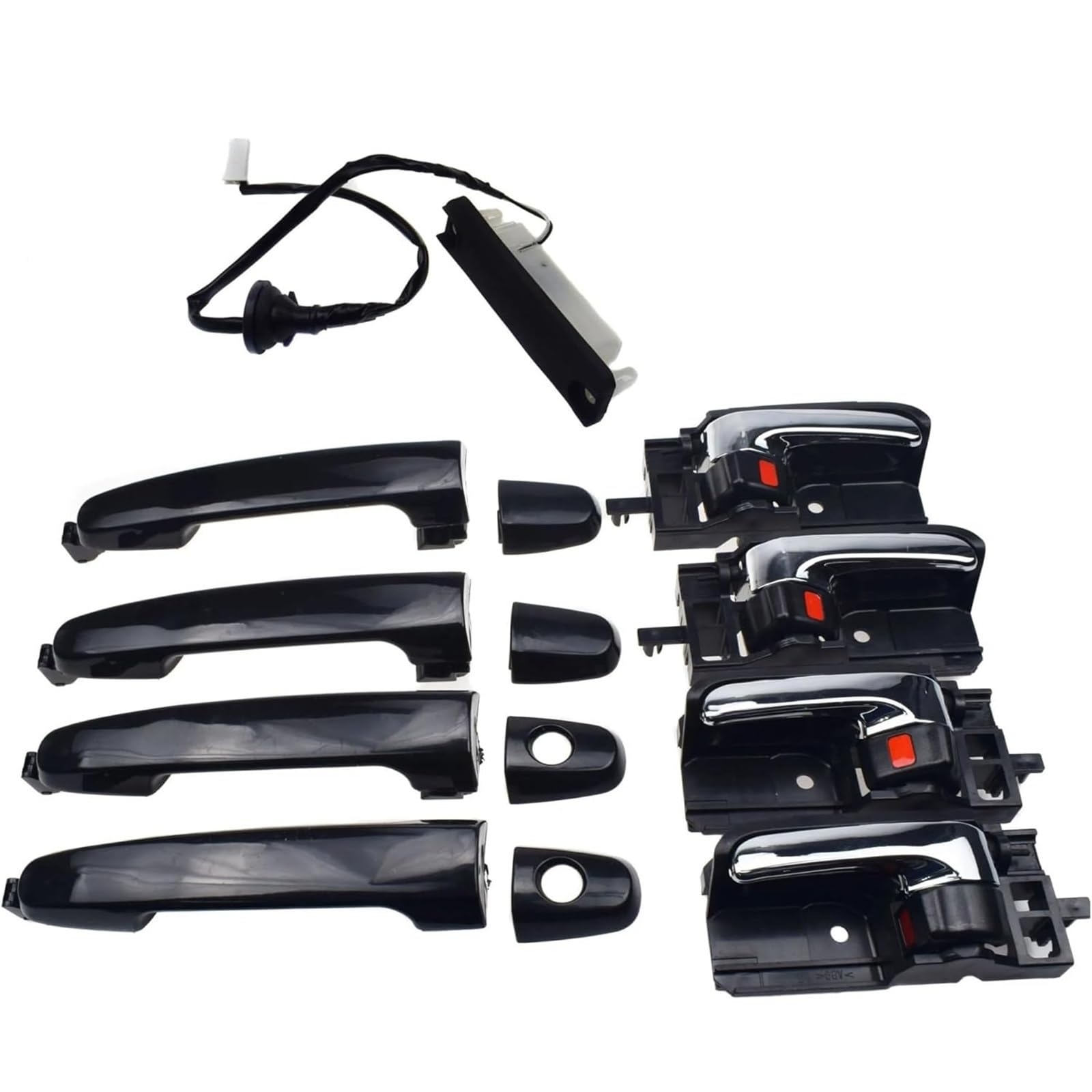 Glymzoi 5 Car Exterior Door Handles Car Outer Door Handle For Toyota For Corolla For Prius Outside Or Inside Front Rear Left Right Driver Passenger