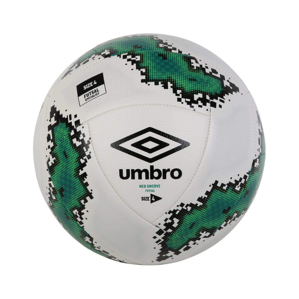 UmbroNeo Swerve Football (5) (White/Green/Black)