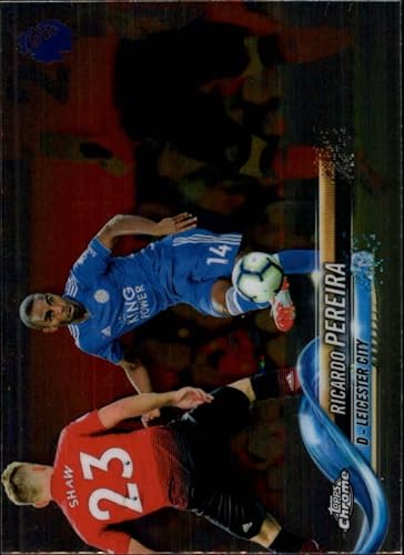2018-19 Topps Chrome Premier League Soccer #77 Ricardo Pereira Leicester City