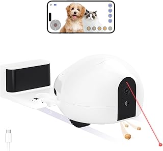 Cat Pet Camera with Treat Dispenser