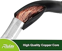 Vista 2 de Roykaw Cables de batería de carrito de golf de calibre 4 para modelos Club Car Precedent 2008 en adelante de 48 voltios, terminales de cable