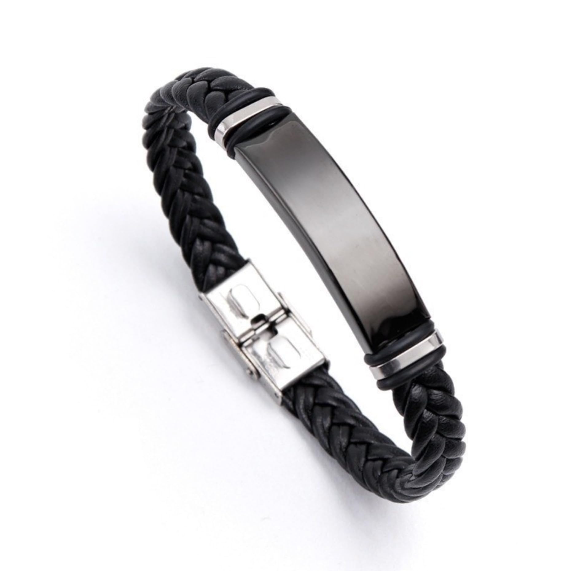Salty Alpha Elite Tanned Braceler for Men & Boys | Stainless Steel | Leather | Wrist Band | Fancy & Stylish | Birthday Gift | Aesthetic Jewellery | Accessories for Everyday Wear (B0CZHTFCDG) Amazon Price History, Amazon Price Tracker