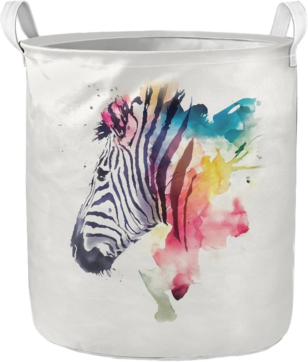 Merry Christmas Socks Laundry Hamper Large Clothes Hamper 18.5" Height Tall Laundry Basket with Extended Handles for Storage Clothes Toys in Bedroom, Bathroom, Foldable