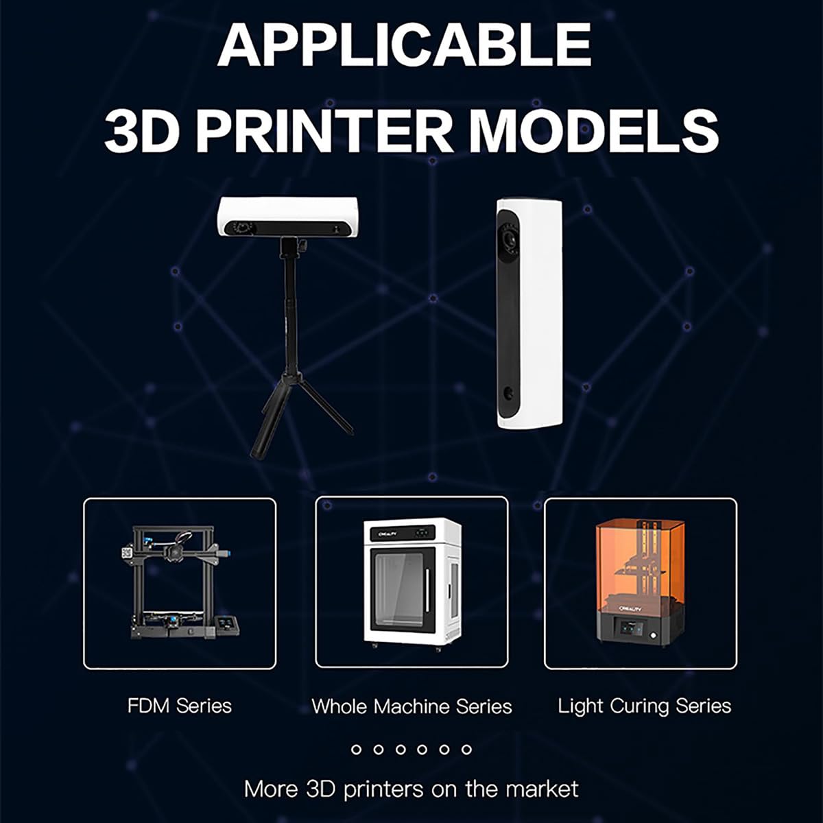 Scanner 3D portable pour l'art et le design de haute précision, capturant la vie en 3D avec une précision de 0,1 mm et une vitesse de 10 fps