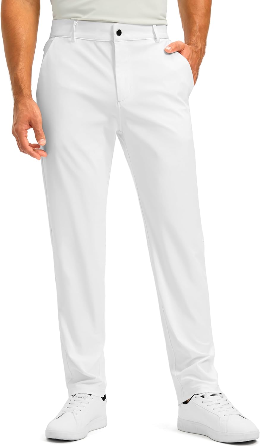 Soft Lightweight Casual Golf Pants with 5 Pockets